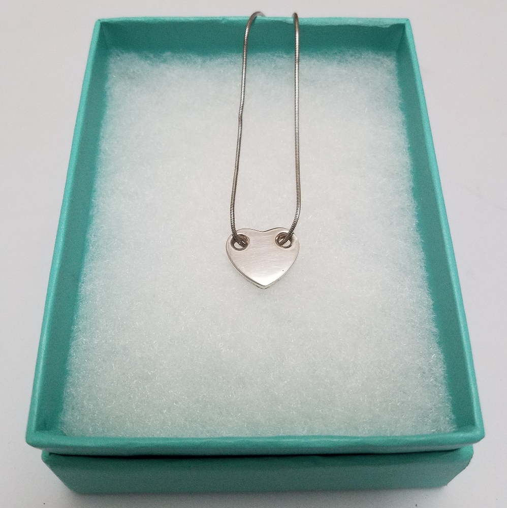 Tiffany & Co. Silver Heart Necklace